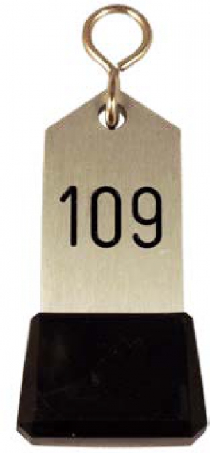 Hotel Schlüsselanhänger mit Gravur, Metal, Zimmernummer, Hotelschlüssel Anhänger